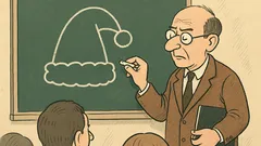 Dowcip: Doktor rysuje czapkę św. Mikołaja