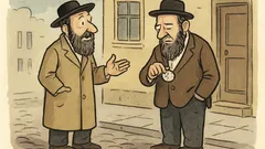 Dowcip: Dwóch Żydów umawia się na spotkanie