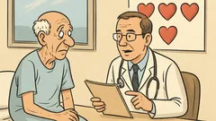 Dowcip: Starszy pacjent wybiera serce prawnika