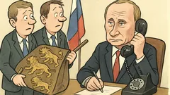 Dowcip: Putin dzwoni do sztabu Juszczenki...