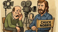 Dowcip: Chuck Norris ma dublera do płaczu