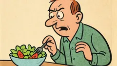 Dowcip: Nigdy nie ufaj swojej sałatce...