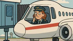 Dowcip: Kontrola pyta, a pilotka: „Zmienię zdanie”