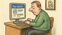 Dowcip: Facebook wprowadza limit zmian statusu