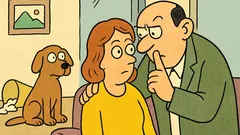 Dowcip: Siedź cicho, zwalimy to na psa…